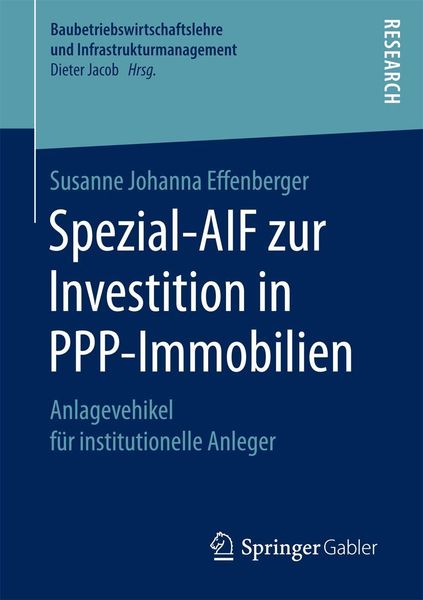 Produktbild: Spezial-AIF zur Investition in PPP-Immobilien