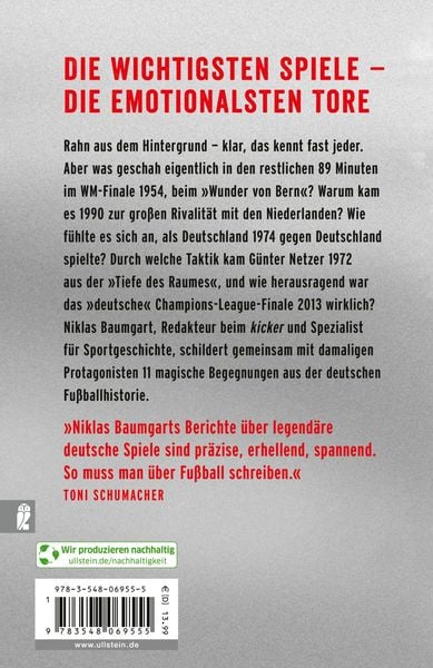 Produktbild: Von Wundern und Weltmeistern: Die 11 gr&ouml;&szlig;ten Spiele des deutschen Fu&szlig;balls