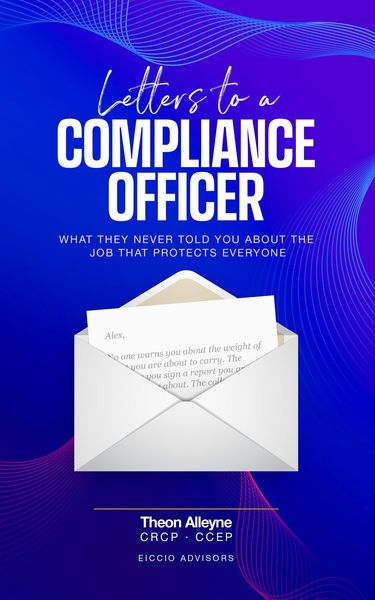 Produktbild: Letters to a Compliance Officer: What They Never Told You About the Job That Protects Everyone