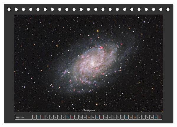 Produktbild: Faszination Universum (Tischkalender 2026 DIN A5 quer), CALVENDO Monatskalender
