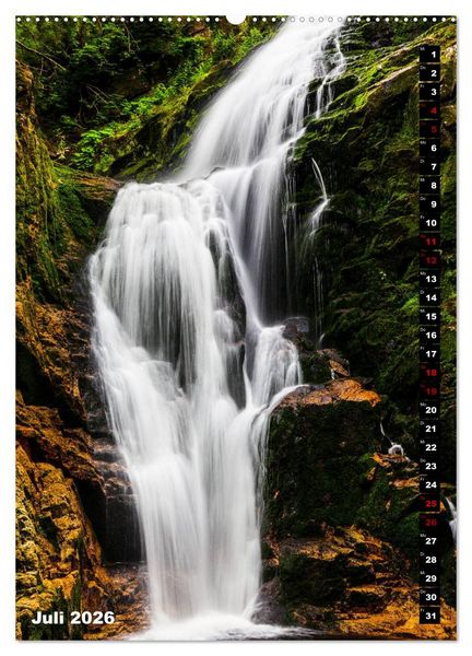 Produktbild: Wasserf&auml;lle. Beindruckende Schauspiele der Natur (Wandkalender 2026 DIN A2 hoch), CALVENDO Monatskalender