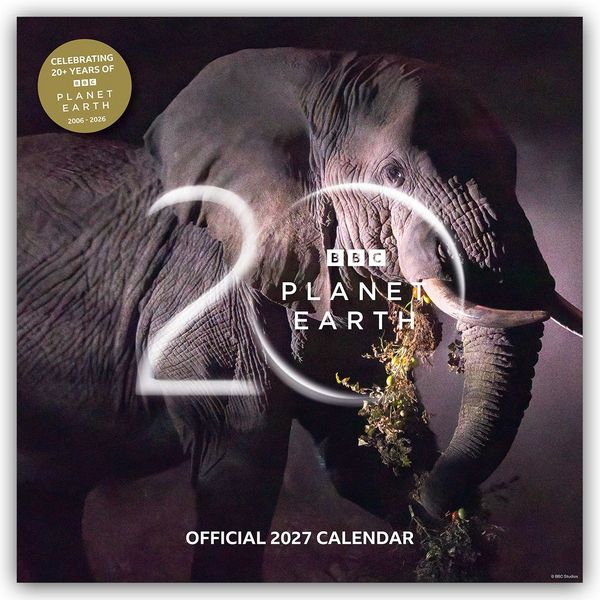 Produktbild: BBC Planet Earth III &ndash; BBC Planet Erde III 2027 &ndash; Wandkalender