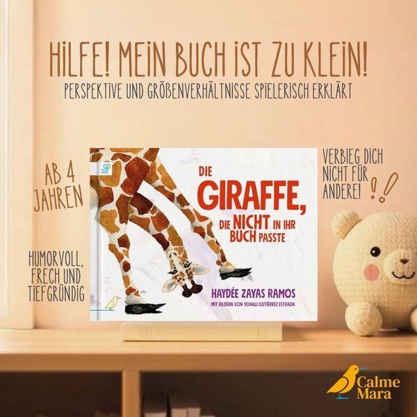 Produktbild: Die Giraffe, die nicht in ihr Buch passte