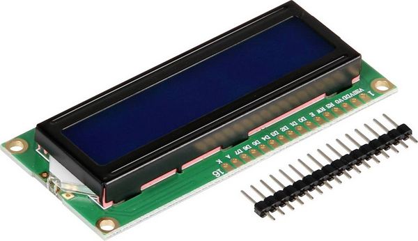 Produktbild: Joy-it com-lcd 16x2 Display-Modul 6.6 cm (2.6 Zoll) Passend f&uuml;r (Entwicklungskits): Arduino, Raspberry Pi&reg; mit Hintergrundbeleuchtung
