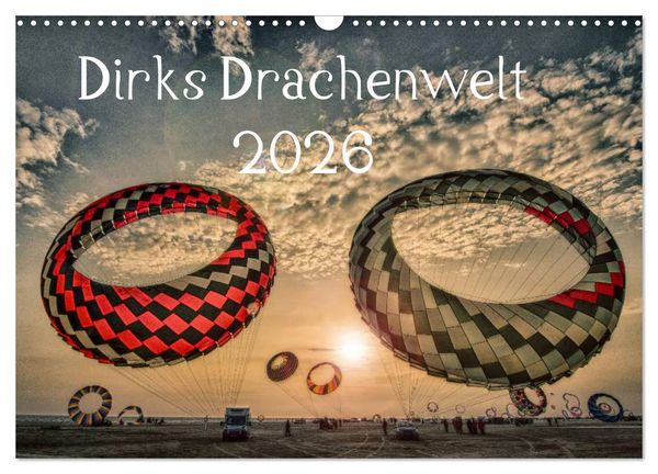 Produktbild: Dirks Drachenwelt (Wandkalender 2026 DIN A3 quer), CALVENDO Monatskalender