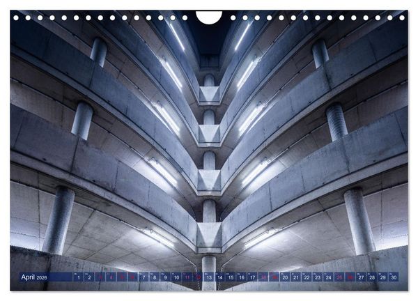 Produktbild: Funktion und &Auml;sthetik - Architektur f&uuml;r Mobilit&auml;t (Wandkalender 2026 DIN A4 quer), CALVENDO Monatskalender