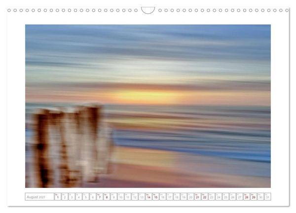 Produktbild: Traumzeit Sylt (Wandkalender 2027 DIN A3 quer), CALVENDO Monatskalender