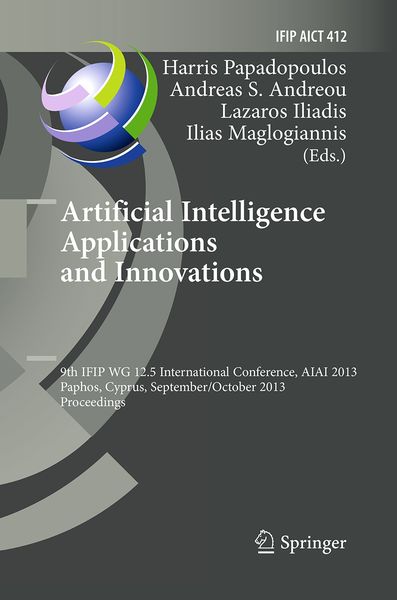 Produktbild: Artificial Intelligence Applications and Innovations