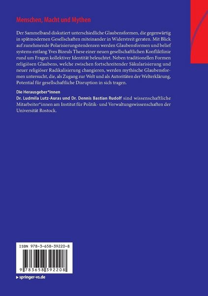 Produktbild: Menschen, Macht und Mythen