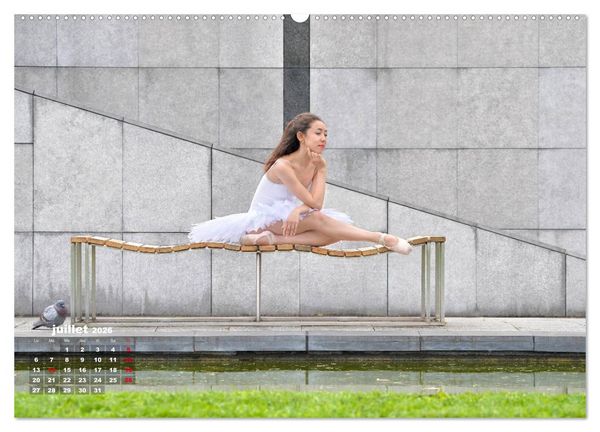 Produktbild: Des danseurs dans la ville 5 L'Oeil et le Mouvement (Calendrier mural 2026 DIN A2 vertical) calendrier de bureau