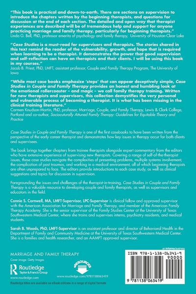 Produktbild: Case Studies in Couple and Family Therapy