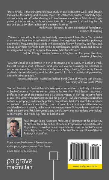 Produktbild: Sex and Aesthetics in Samuel Beckett's Work
