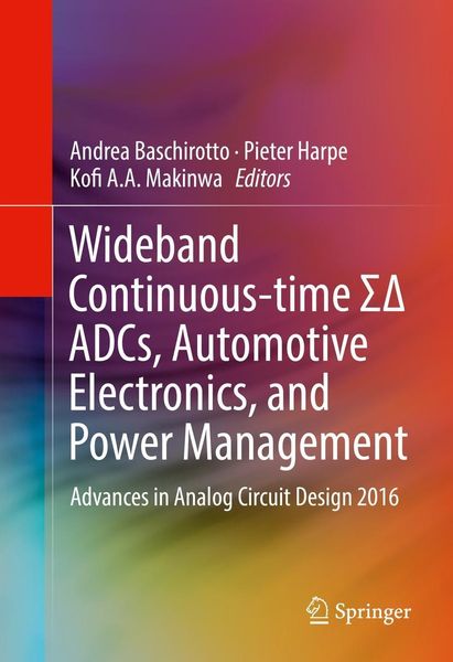 Produktbild: Wideband Continuous-time S&iquest; ADCs, Automotive Electronics, and Power Management