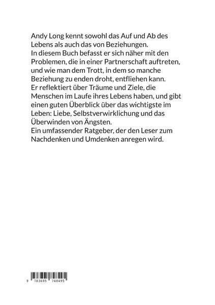 Produktbild: Von Tr&auml;umen, Zielen, der Liebe und anderen Nebens&auml;chlichkeiten