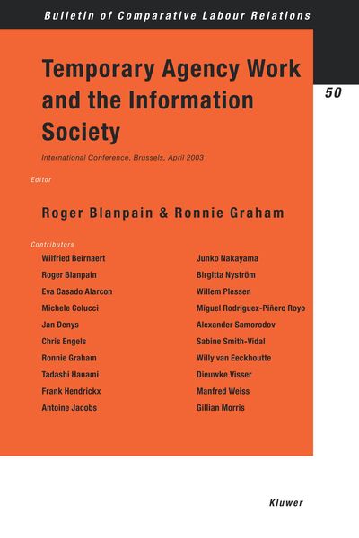 Produktbild: Temporary Agency Work and the Information Society