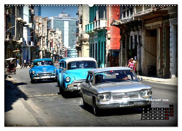 Produktbild: CORVAIR - Ein Chevy mit Heckmotor und ohne Heckflossen (Wandkalender 2026 DIN A2 quer), CALVENDO Monatskalender