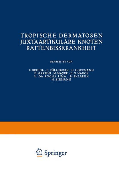 Produktbild: Tropische Dermatosen; juxtaartikul&auml;re Knoten; Rattenbi&szlig;krankheit