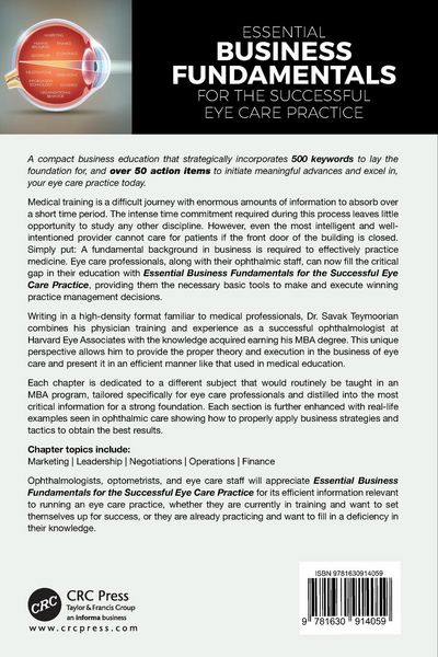 Produktbild: Essential Business Fundamentals for the Successful Eye Care Practice