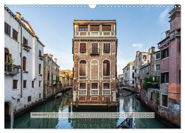 Produktbild: Venedig. Ein Jahr in der Lagunenstadt (Wandkalender 2027 DIN A3 quer), CALVENDO Monatskalender