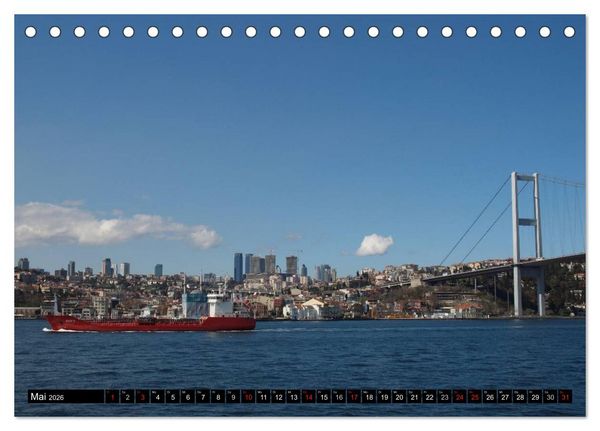 Produktbild: Istanbul - Konstantinopel - Byzanz (Tischkalender 2026 DIN A5 quer), CALVENDO Monatskalender