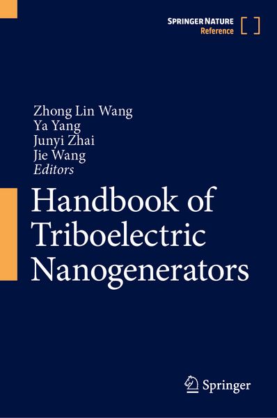 Produktbild: Handbook of Triboelectric Nanogenerators