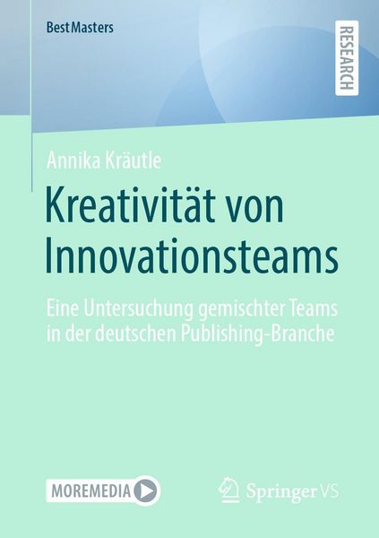 Produktbild: Kreativit&auml;t von Innovationsteams