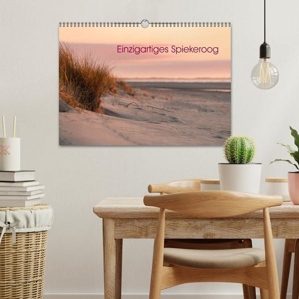 Produktbild: Einzigartiges Spiekeroog (Wandkalender 2026 DIN A3 quer), CALVENDO Monatskalender