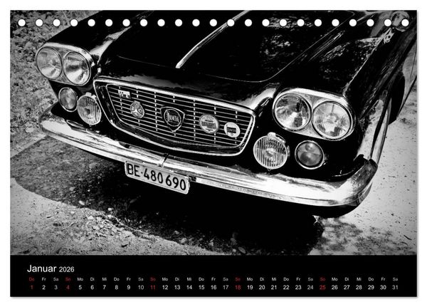 Produktbild: Lancia Flavia (Tischkalender 2026 DIN A5 quer), CALVENDO Monatskalender