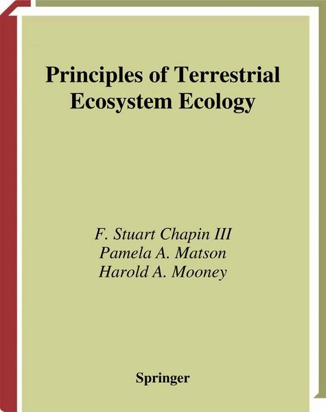 Produktbild: Principles of Terrestrial Ecosystem Ecology