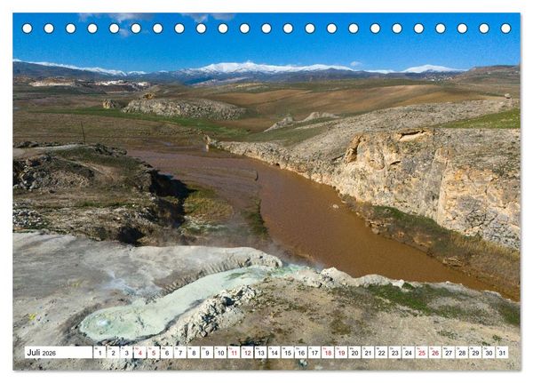 Produktbild: Landschaften der T&uuml;rkei (Tischkalender 2026 DIN A5 quer), CALVENDO Monatskalender