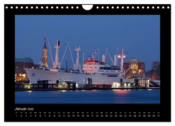Produktbild: Hamburg - Impressionen (Wandkalender 2026 DIN A4 quer), CALVENDO Monatskalender