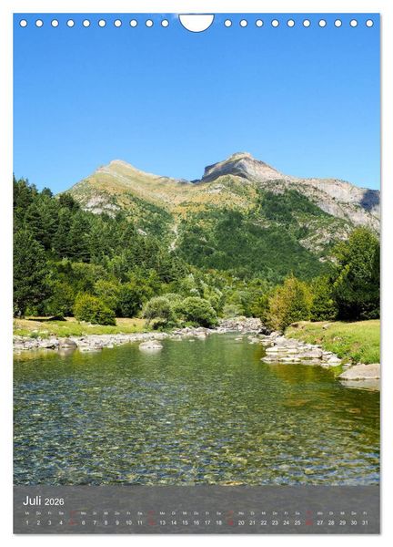 Produktbild: Pyren&auml;en - Spanien und Frankreich (Wandkalender 2026 DIN A4 hoch), CALVENDO Monatskalender