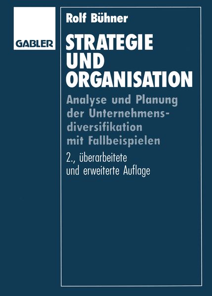 Produktbild: Strategie und Organisation