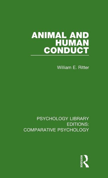 Produktbild: Animal and Human Conduct