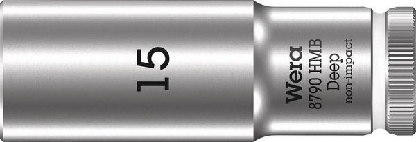 Produktbild: Wera 05004537001 Steckschl&uuml;sseleinsatz 15mm 1 St&uuml;ck 3/8"
