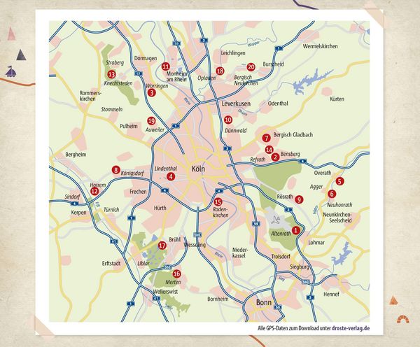 Produktbild: In und um K&ouml;ln. Wandern f&uuml;r die Seele