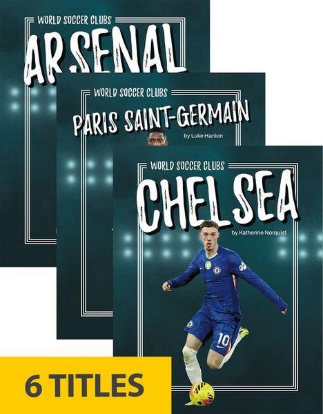 Produktbild: World Soccer Clubs Set 2 (Set of 6)