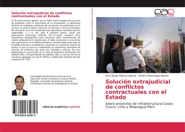 Produktbild: Soluci&oacute;n extrajudicial de conflictos contractuales con el Estado