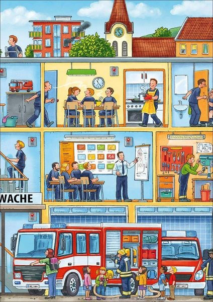 Produktbild: Wo ist das kleine Feuerwehrauto?