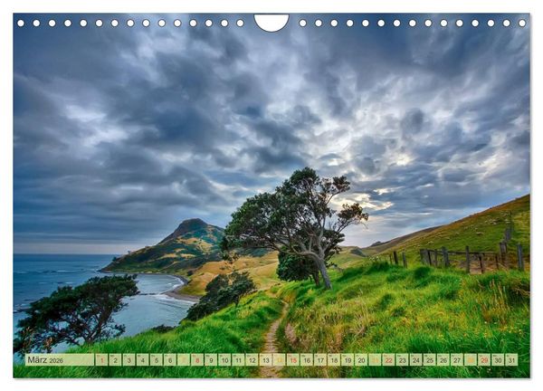 Produktbild: Neuseeland - atemberaubend sch&ouml;n (Wandkalender 2026 DIN A4 quer), CALVENDO Monatskalender