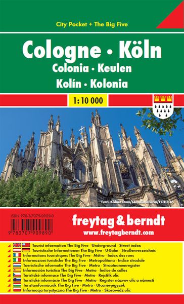 Produktbild: Köln 1 : 10 000 City Pocket + The Big Five