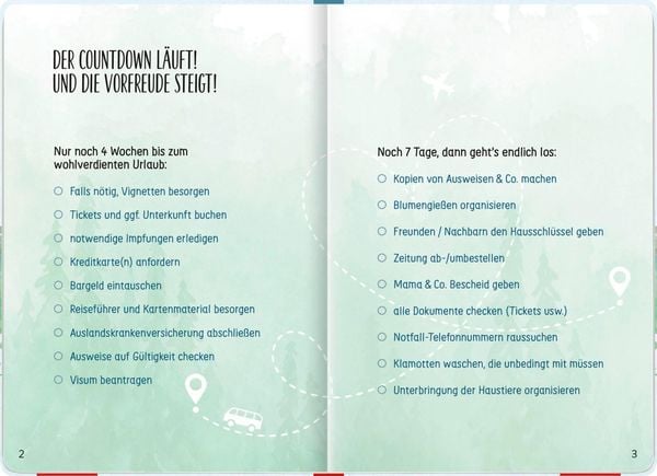 Produktbild: Reisetagebuch (Weltkarte)