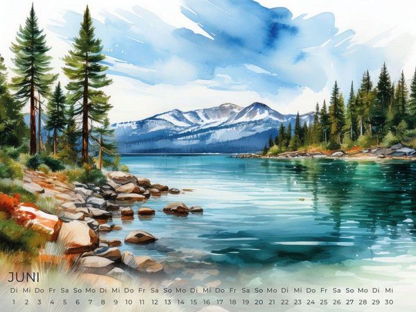 Produktbild: Kalifornien Artwork Edition Kalender 2027
