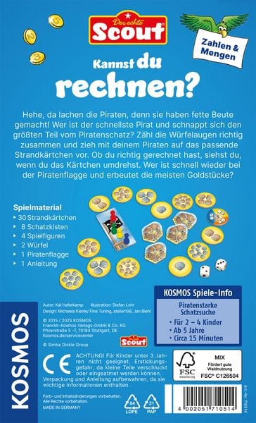 Produktbild: Scout Kannst du Rechnen?