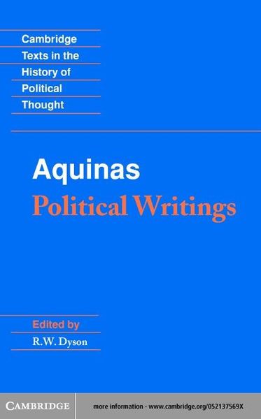 Produktbild: Aquinas: Political Writings