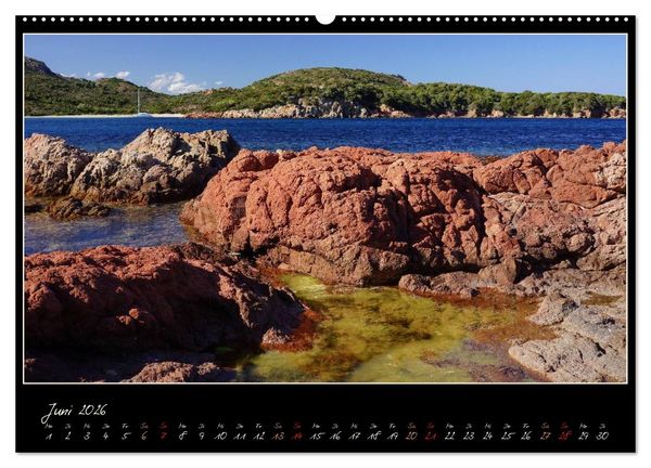 Produktbild: Korsika - Insel rauer Sch&ouml;nheit (Wandkalender 2026 DIN A2 quer), CALVENDO Monatskalender