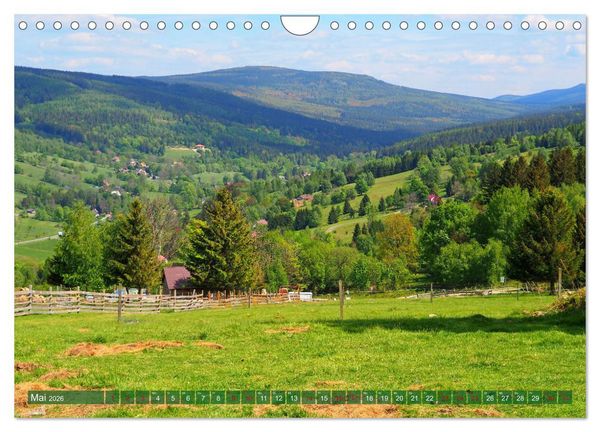 Produktbild: Bad Flinsberg und Umgebung (Wandkalender 2026 DIN A4 quer), CALVENDO Monatskalender