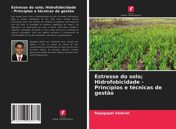 Produktbild: Estresse do solo; Hidrofobicidade - Princ&iacute;pios e t&eacute;cnicas de gest&atilde;o