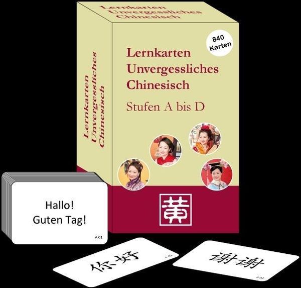 Produktbild: Lernkarten Unvergessliches Chinesisch