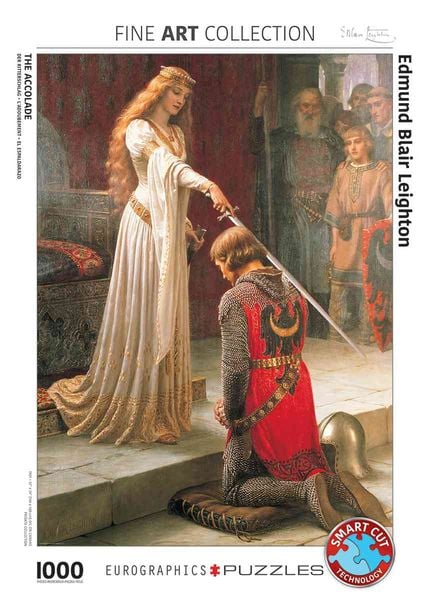 Eurographics 6000-0038 - Der Ritterschlag von Edmund Blair Leighton , Puzzle, 1.000 Teile